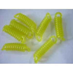 Plastic Standard Spring String Key Coil Part Tether Ready for Hardware Attaching