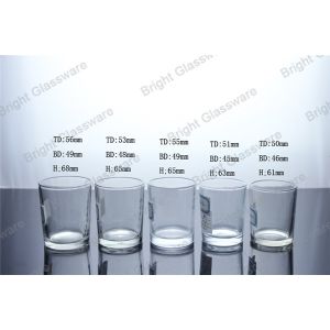 Frosted Glass Candle Holder