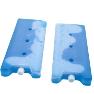 HDPE Plastic Ice Cooler Brick Cooling Elements With Custom Phase Change Material
