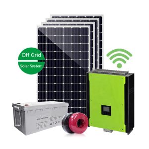 China Monocrystalline 3kw Off Grid Solar System MPPT Off Grid Power System on sale