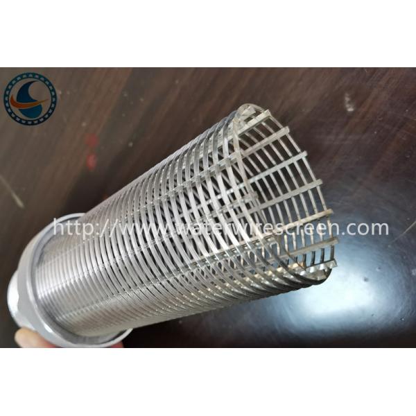 Construction SS304 Inverted 3.0mm Wire Wrapped Screen