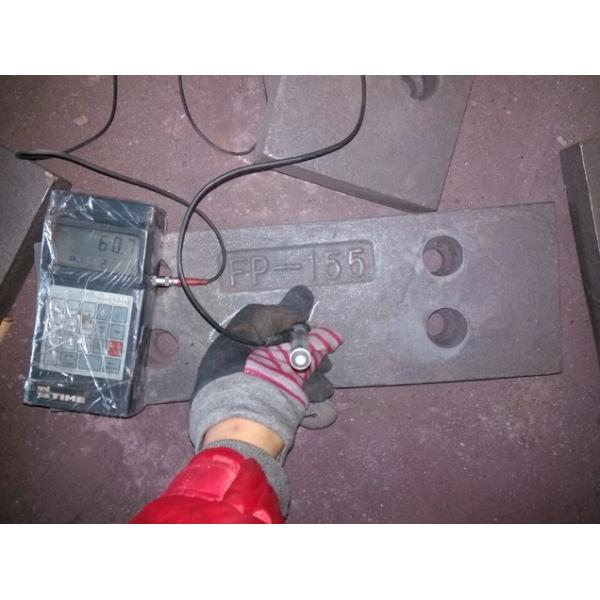 White Iron Sand Casting Plates Hardness HRC55 for Mining Industry