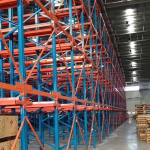Storage Drive In Warehouse Racking Drive Through Racking System 1000kg Bearing