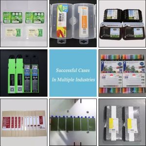 Top Bottom Box Container Two Faces Sticker Labeling Applicator Made for Wood