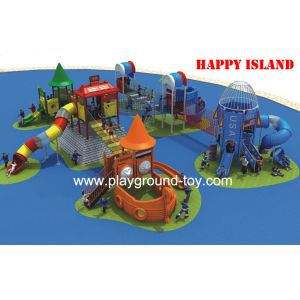 Buy cheap Customiezed Commercial Children Playground Equipment For Preschool from wholesalers
