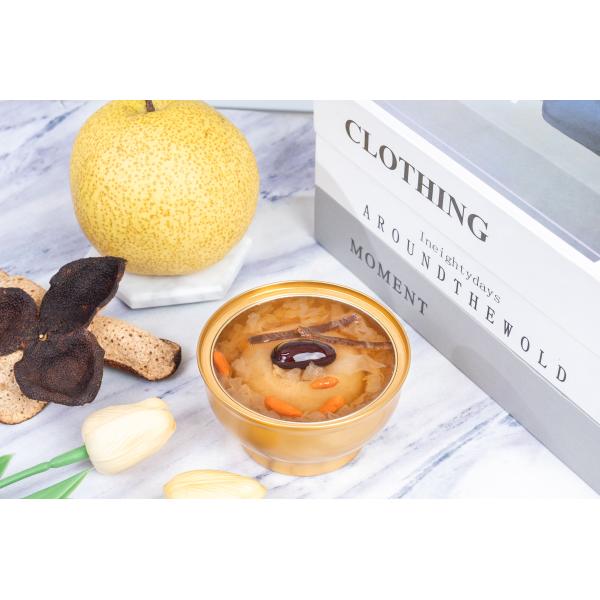 Chenpi Bird Nest Stewed Pear Functional Wellness Dessert Food for Seasonal Transition Gut Friendly Hydration Support Beauty Food Collagen Rich Pear Dessert for Daily Self Care