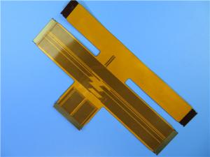 Dual Layer Flexible Printed Circuit (FPC) Built on Polyimide With Connector for Multicoupler