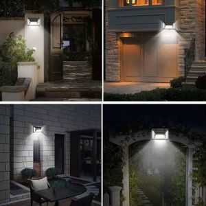 800lm Solar Motion Sensor Wall Light