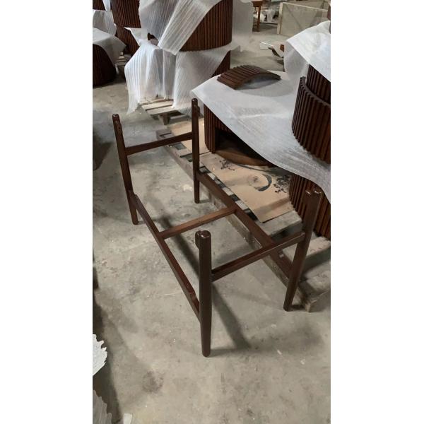 Bedroom Wooden Makeup Vanity Desk Retro Luxury Dressing Table With Mirror