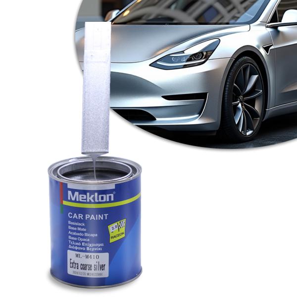 Quality 1K Extra Coarse Silver Car Paint High Solid Auto Refinish High Gloss Clear Coat for Boat Paint Polyester Epoxy for sale