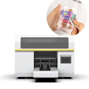3D Desktop Bottle UV Printer UV Printer Aluminum Board Printing Inkjet Printer