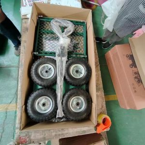 Versatile Garden Mesh Cart with 440 Lbs Capacity 44.66 Lbs Lightweight