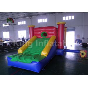 Home Children Jumping Bouncy Castles With Slide / Inflatable Air Bouncer