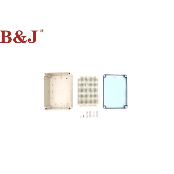 Dustproof Plastic Electrical Enclosure Boxes , Surface Mount IP Rated Plastic