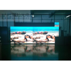 Long Life IP43 Fixed Indoor Led Displays For Square 768x768mm