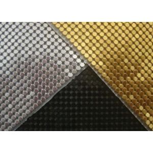 Aluminium Metallic Sequin Fabric Curtain Panels 4mm 8mm Customized