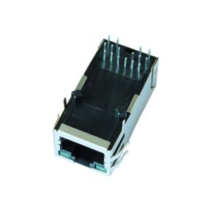 85789-1001 32.5mm length RJ45 Connector With POE+ 1000Mbps LPJK2070AWNL