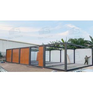 Portable Cabin Office Modular Container Storage Prefabricated Warehouse Flat