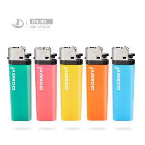 Model NO. DY-80 Torch with Competitive Discount Plastic Flint Wheel Cigarette