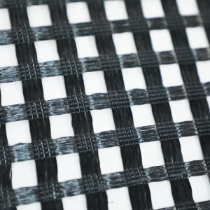 Buy cheap Bidirectional Bitumen Geotextile Geogrid Polyester Reinforcement 800kN from wholesalers