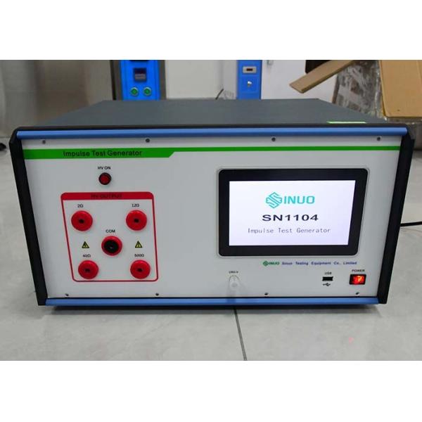 Quality IEC 60335-1 Clause 14 Impulse Test Generator Max. 12.5kV Transient Over Voltage Testing for sale