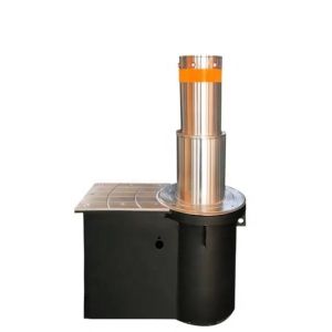 304/316 Stainless Steel Automatic Bollard System Two-Sections LED Lights For