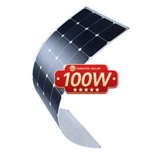 Wholesale 100W Flex Solar Panels RV Boat 12V Etfe CIGS Material from china suppliers