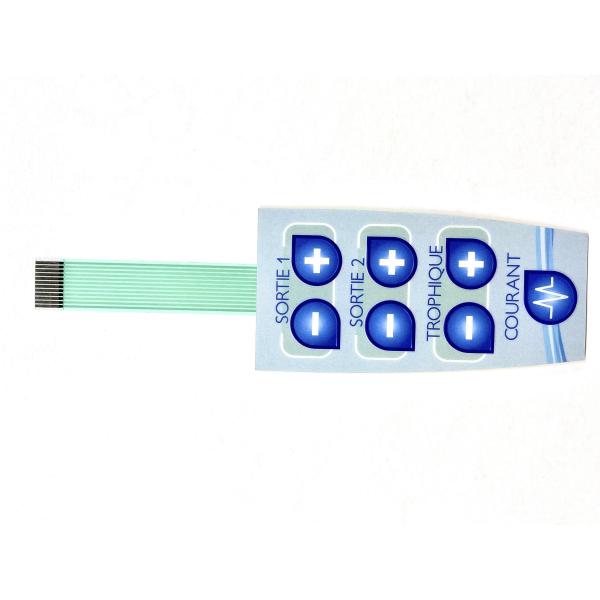 Durable Membrane Panel Switch Digital Printed Overlays Waterproof For Magnetic