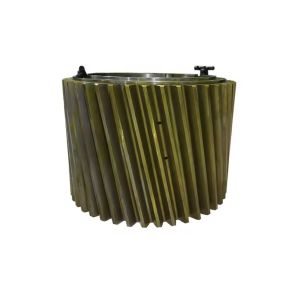 Wholesale OEM Custom Cement Grinding Helical Teeth Gear Abrasion Resistance from china suppliers