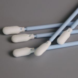 Polyurethane Handle Industrial Use Clean Sponge Foam Tip Swab For Keyboard
