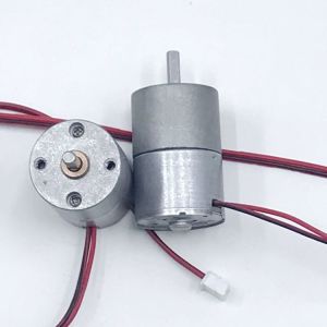 Safe Operation 6V 27mm Micro Geared Motor with Asynchronous Motor and Constant
