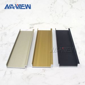Aluminum Extrusion Ceramic Quadrant Tile Trim For Marble Edge