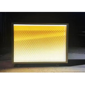 Backlit Printed Laminated Glass Facade Sentryglas Interlayer