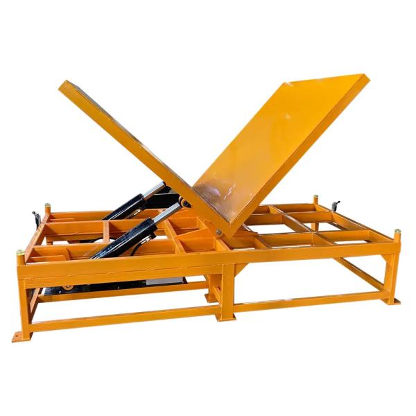 2t Hydraulic Scissor Lift Tables Electric Upenders Tilters 90 Degree Loading