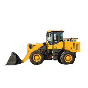 China Heavy Loader Machine Shovel Wheel Loader With Pilot Control 3.0 Bucket Joystick Electrical Control Cummins 162 Kw 210HP on sale
