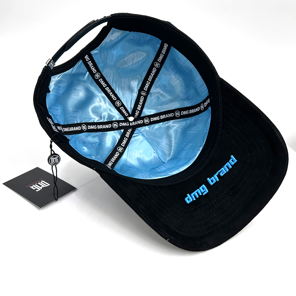 Suede Baseball Caps 5 Panel 3D Embroidery