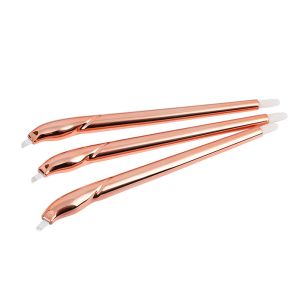 Champagne Disposable Microblading Pen Microblading Eyebrow Tattoo Pen