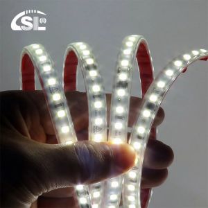 Wholesale High CRI Ra 80 110V220V 8mm 120leds 3000K Warm White Electroplate flexible SMD2835 led strip light from china suppliers