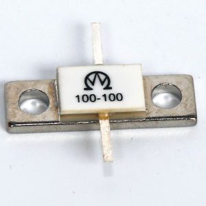 China RF Resistor Dummy Load Resistor with -55℃~ +125℃ Operating Temperature 1.2~1.3 Standing Wave Ratio and Copper Nickel Plated Flange Mount on sale