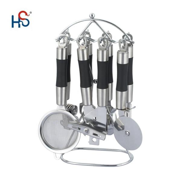 Silk Printing Logo 7 Piece Kitchen Tools Gadgets Set for Convenient and Stylish Cooking