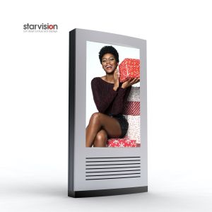 LED Backlit IP65 TFT OOH Display Lcd Advertising Screen With Anti Reflection