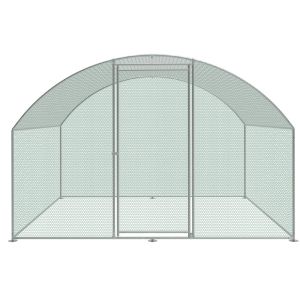 1.4Mx3M XS Size Metal Chicken Coop Run Walk In Chicken Cage For Poultry Rabbit