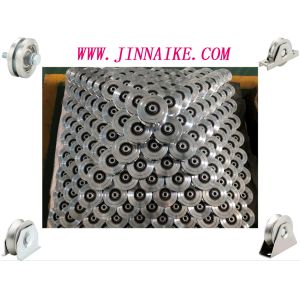 78mm High Recess Mount 2 Metal Sliding Gate Wheel Assembly Y Groove