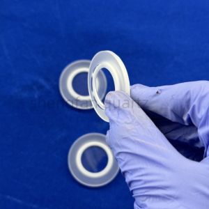 Slotted Quartz Glass Sheet Fused Quartz Window Factory Custom High Temperature