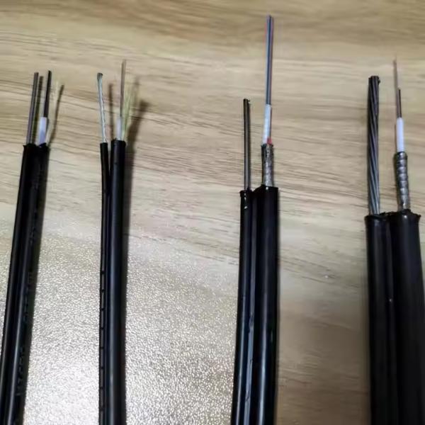 Mini Self-Supported Figure 8 Fiber Optic Cable 8/12/24/48 Core Outdoor Aerial