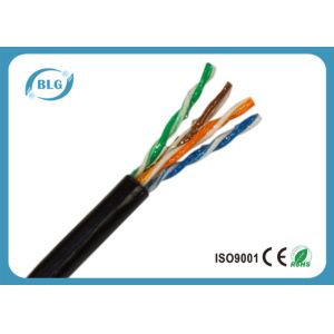 Outdoor Cat5e Lan Cable , Computer Cat5e Network Ethernet Cable UTP With Oil