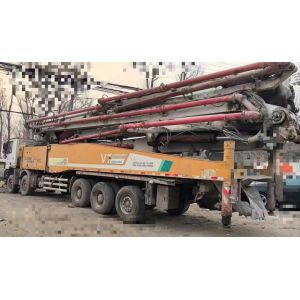 Hydraulic Process 2015 XCMG Concrete Pump Truck Green Tech for Zero-Emission