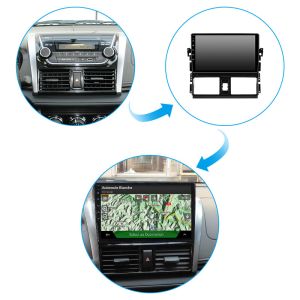 4 Core 10 Inch Touch Screen Radio Navigation System For Toyota VlOS / Zhixuan