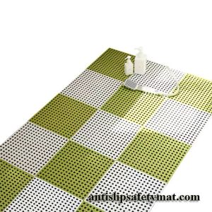 30cm Interlocking Anti Fatigue Floor Mats Shower Mat With Drainage Holes