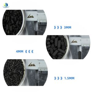 Effective VOC Treatment and Purification with Columnar Cylindrical Coal Based